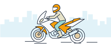 Ilustracja przedstawiająca Motocykle i motorowery